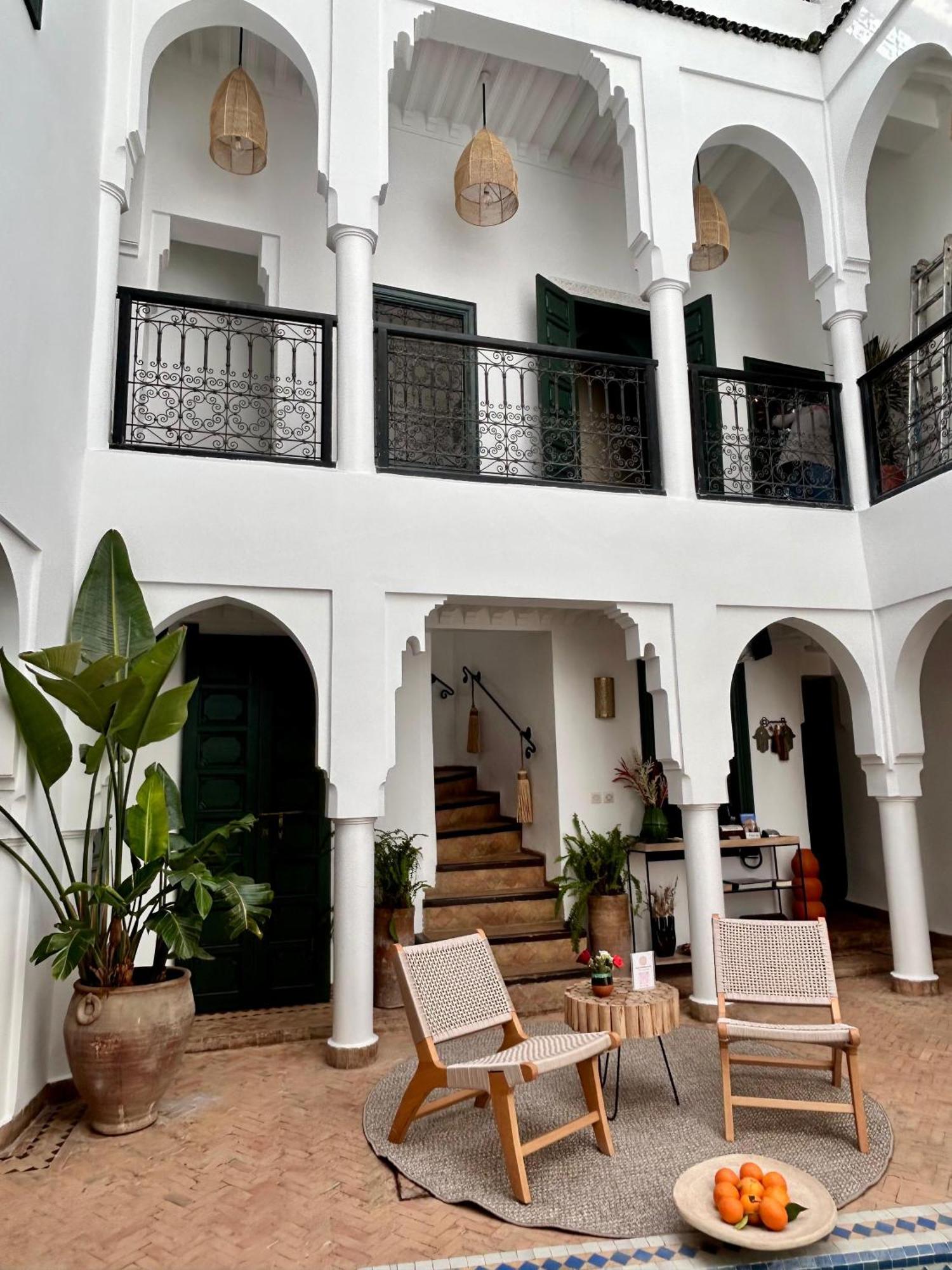 Riad Baba Ali Marrakesh Bagian luar foto
