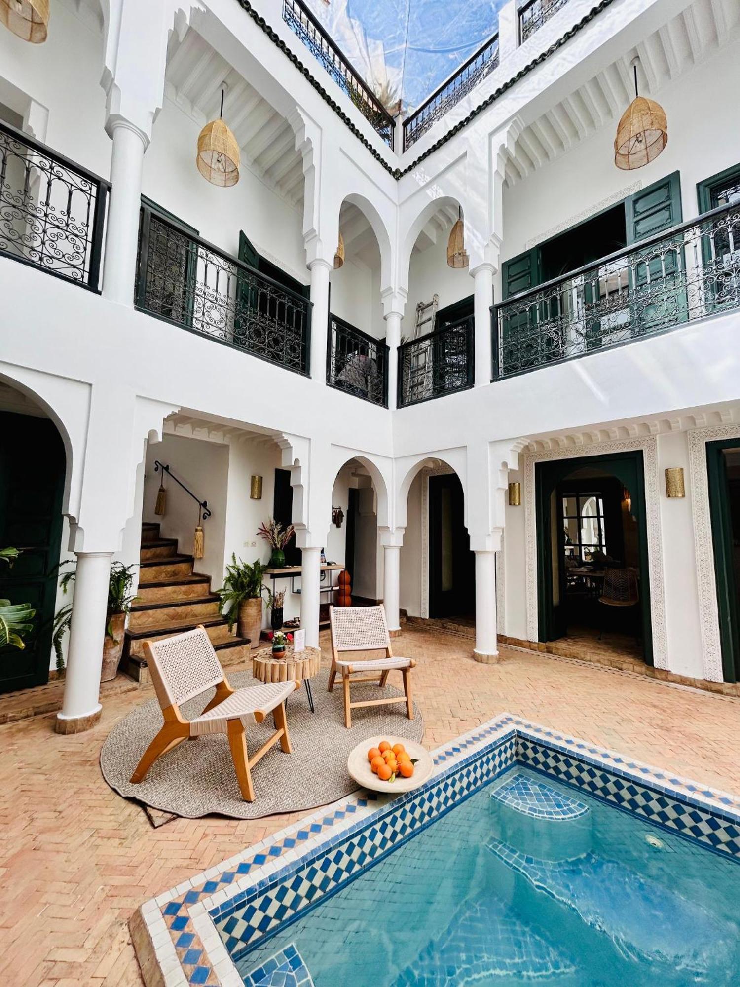 Riad Baba Ali Marrakesh Bagian luar foto